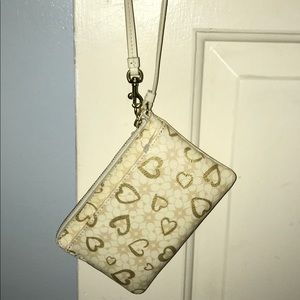 Authentic coach wristlet. Never used.